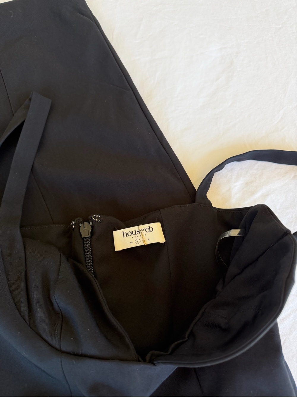 House of CB Black Bellissima Midi Dress - Picture 6 of 6